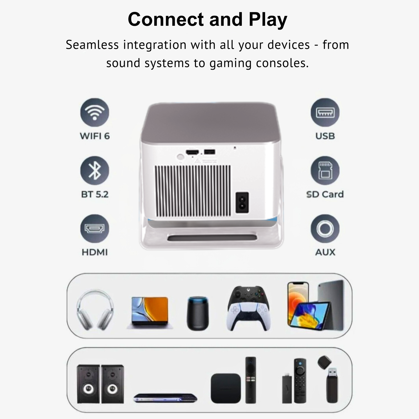 JP Extreme โ Home Cinema Projector