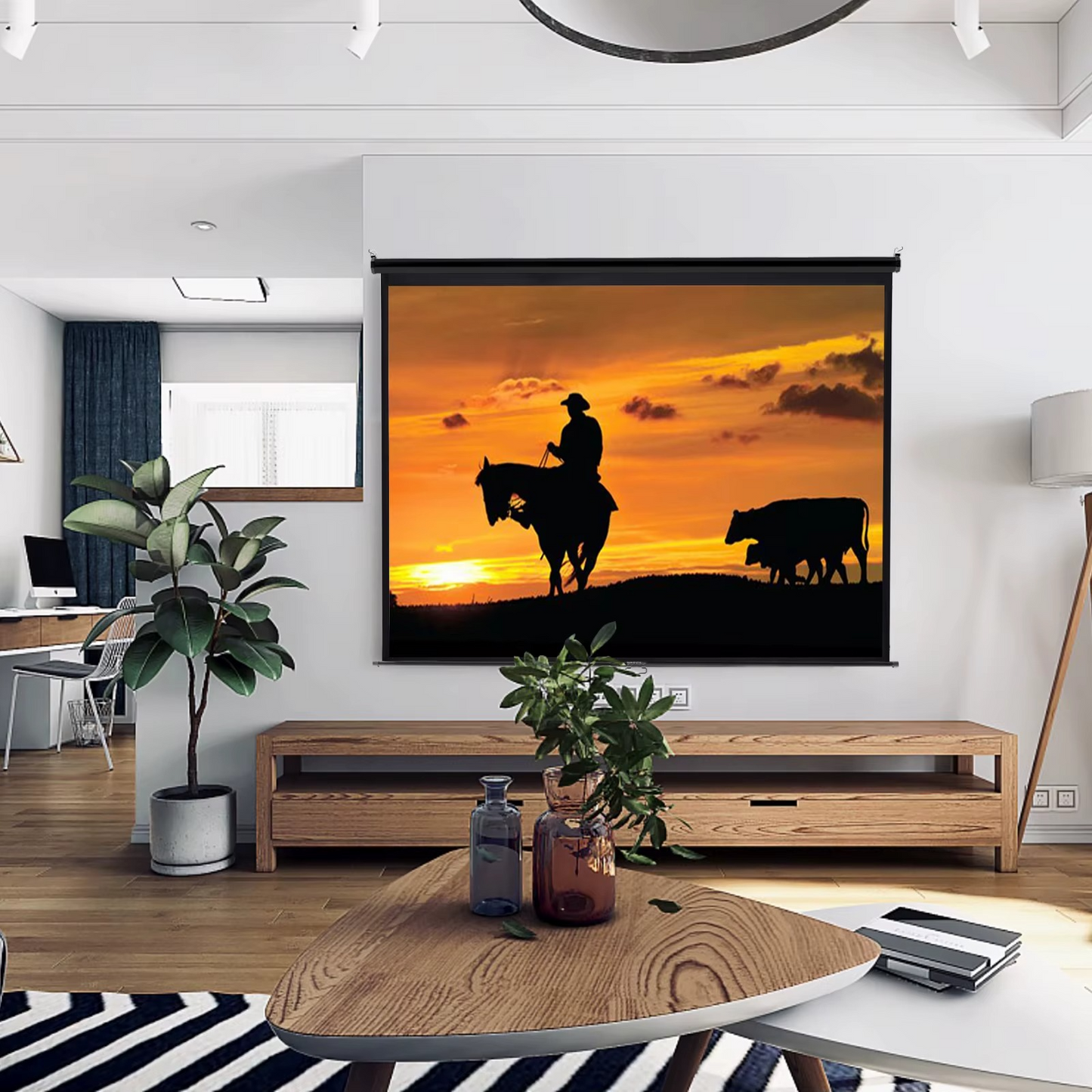 Reflective Projection Screen
